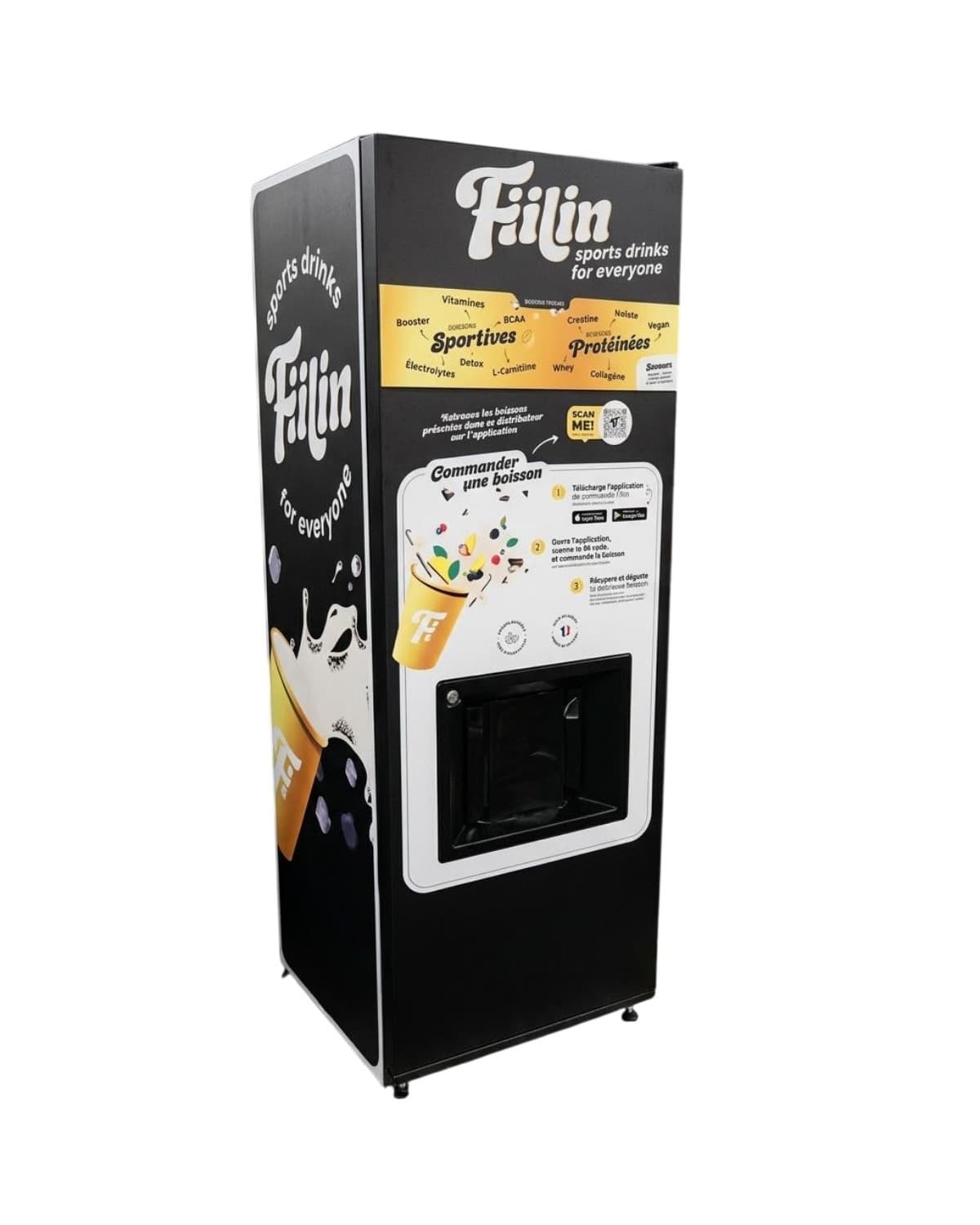 Distributeur Fiilin — habillage doré